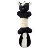 Bone Dry Skunk Squeaky Bone Pet Toy
